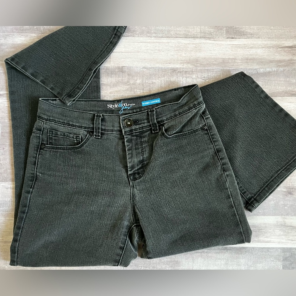 Style and co tummy control flare jeans